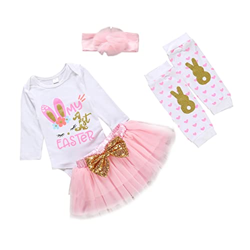 SOIMISS Helles Ostern-themen-baby-mädchen-kleid-set Festival-kostüm Anzug Kinder-party-kleidung 70cm 0-3 Monate von SOIMISS