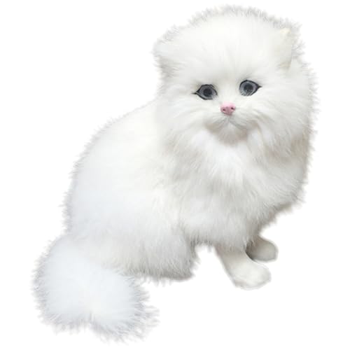 SOIMISS Simulation Pelzige Katze Puppe für Kinder Realistisches Katzenspielzeug Kuschelige Katzenfigur für Falsche Katze für Allergiker Pelziges Spielzeug für Klassenzimmer SOIMISS Simulation Pelzige Katze Puppe für Kinder Realistisches Katzenspielzeug Kuschelige Katzenfigur für Falsche Katze für Allergiker Pelziges Spielzeug für Klassenzimmer von SOIMISS