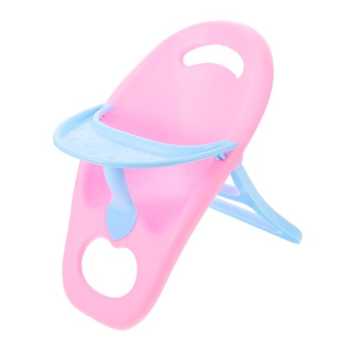 SOIMISS Simulierter Puppenhochstuhl Kinderfreundlich Sicher Multifunktional als Puppenzubehör für Puppenhaus Kleine Babypuppen Sitzgelegenheit für Rollenspiele SOIMISS Simulierter Puppenhochstuhl Kinderfreundlich Sicher Multifunktional als Puppenzubehör für Puppenhaus Kleine Babypuppen Sitzgelegenheit für Rollenspiele von SOIMISS