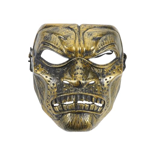 SOIMISS Spartanische Maske Gold- und Silbermaske Maske im antiken Stil Junge Maske Retro-Maske Halloween-Maske Cosplay-Maske Krieger Maske alte Rittermaske Maske für Cosplay Plastik Golden von SOIMISS