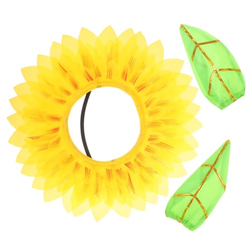 SOIMISS Sunflower Headgear Set mit Handschuhen Weiches Stoffmaterial Bequeme Verkleidung für Teens Lustiges Kostüm für Karneval Party Tanz und Rollenspiele Realistisch Wirkende SOIMISS Sunflower Headgear Set mit Handschuhen Weiches Stoffmaterial Bequeme Verkleidung für Teens Lustiges Kostüm für Karneval Party Tanz und Rollenspiele Realistisch Wirkende von SOIMISS