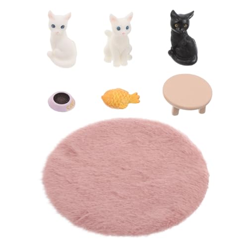 SOIMISS Teiliges Mini Katzen Plüsch Set Weiche Terrarien Deko Vielseitige Kleine Katzenornamente für Zuhause Puppenhaus Dekoration Gemütliche Miniatur Katzenspielzeuge SOIMISS Teiliges Mini Katzen Plüsch Set Weiche Terrarien Deko Vielseitige Kleine Katzenornamente für Zuhause Puppenhaus Dekoration Gemütliche Miniatur Katzenspielzeuge von SOIMISS