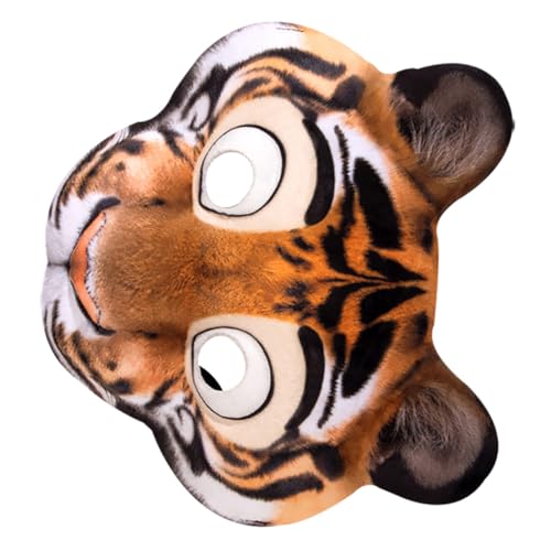 SOIMISS Tiger Maske EVA Leicht und Atmungsaktiv Komfortabel Tiger Kostüm Maske für Fasching Karneval Halloween Kostümparty und Cosplay Events SOIMISS Tiger Maske EVA Leicht und Atmungsaktiv Komfortabel Tiger Kostüm Maske für Fasching Karneval Halloween Kostümparty und Cosplay Events von SOIMISS