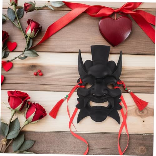 SOIMISS Dramamaske Traditionelle Maske Gesichtsmaskenkostüm Vollgesichtsmaske Für Maskenbälle Blanko Vollgesichtsmaske Traditionelle Chinesische Maske Halloween Partymaske SOIMISS Dramamaske Traditionelle Maske Gesichtsmaskenkostüm Vollgesichtsmaske Für Maskenbälle Blanko Vollgesichtsmaske Traditionelle Chinesische Maske Halloween Partymaske von SOIMISS