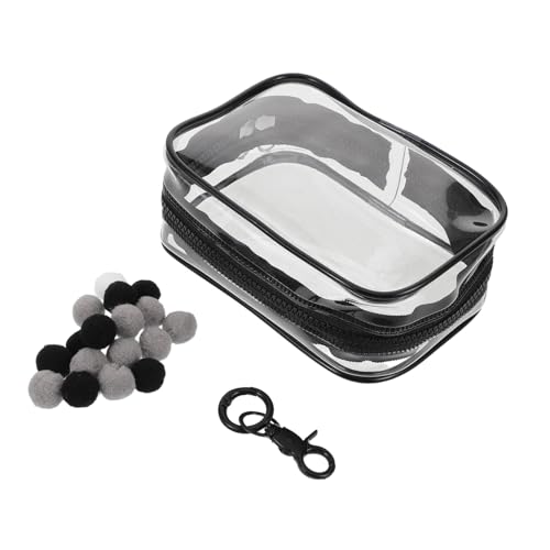 SOIMISS Transparente Puppen Display Tasche mit Schlüsselanhänger Doppelte Reißverschlüsse Hochtransparenter Aufbewahrungsbeutel für Plüschspielzeug Tragbarer Organizer für Große Figuren SOIMISS Transparente Puppen Display Tasche mit Schlüsselanhänger Doppelte Reißverschlüsse Hochtransparenter Aufbewahrungsbeutel für Plüschspielzeug Tragbarer Organizer für Große Figuren von SOIMISS