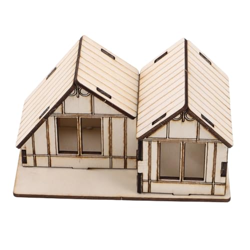 SOIMISS Unfertiges Holzhaus Modell Bausatz zum Bemalen Interaktives Lernspielzeug Holzpuzzle für Pädagogisches Bastelspiel Miniatur Haus Modell für Partydekoration SOIMISS Unfertiges Holzhaus Modell Bausatz zum Bemalen Interaktives Lernspielzeug Holzpuzzle für Pädagogisches Bastelspiel Miniatur Haus Modell für Partydekoration von SOIMISS