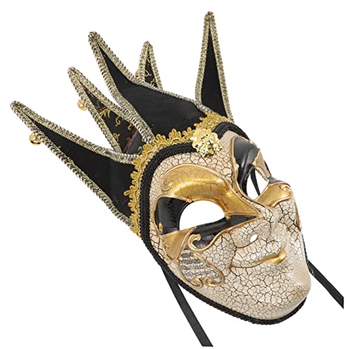 SOIMISS Venezianische Maske Aufblasbare Kostüme Maskerade Halloween Maske Clown Maske Dekoration Retro Bekleidungsmaske Für Den Außenbereich Streich von SOIMISS