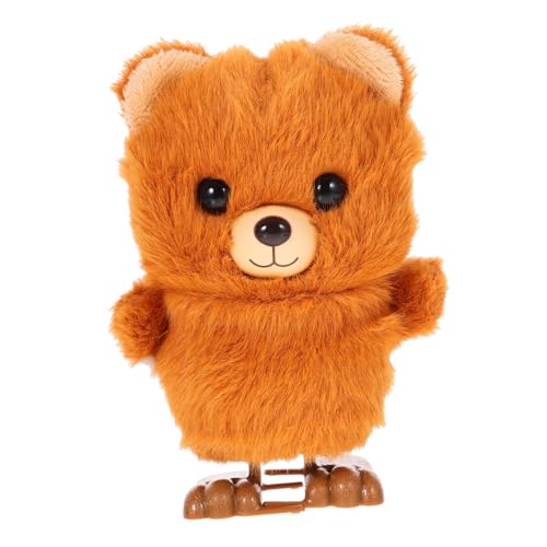 SOIMISS Wind Up für Plüschlaufender Bär mit Lustiges Mechanisches Tier Kompakt und Dekorativ für Jungen und Mädchen Kreatives Lernspielzeug SOIMISS Wind Up für Plüschlaufender Bär mit Lustiges Mechanisches Tier Kompakt und Dekorativ für Jungen und Mädchen Kreatives Lernspielzeug von SOIMISS