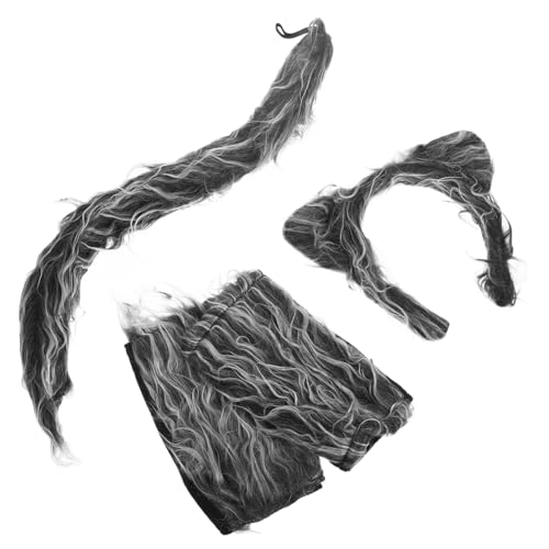 SOIMISS Wolf Cosplay Kostüm Teilig mit Stirnband und Handschuhen Tierkostüm für Party Festival und Rollenspiel Niedlich und Detailreich Geeignet für Karneval und Halloween SOIMISS Wolf Cosplay Kostüm Teilig mit Stirnband und Handschuhen Tierkostüm für Party Festival und Rollenspiel Niedlich und Detailreich Geeignet für Karneval und Halloween von SOIMISS