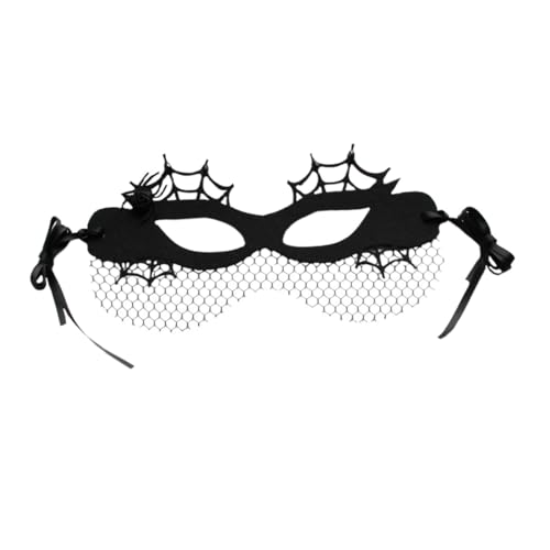 SOIMISS halloween partyspieße Fasching eyepatches yeuty masken masks Party-Masken-Requisite weibliche Maskerade-Maske Kostüm Frauen-Maskerade-Maske Cosplay-Maske Schleife Black von SOIMISS