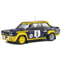 SOLIDO 421181520 1:18 Fiat 131 Abarth schwarz #5 von SOLIDO