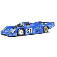 SOLIDO 421181640 1:18 Porsche 956 LH blau #21 von SOLIDO