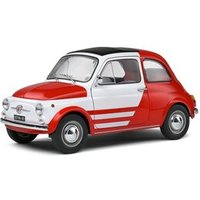 SOLIDO 421182690 1:18 Fiat 500 Robe di Kappa weiß von SOLIDO