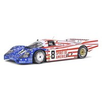 SOLIDO 421188900 1:18 Porsche 956 blau/rot #8 von SOLIDO