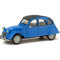 SOLIDO 421436320 1:43 Citroën 2CV6, blau, 1978 von SOLIDO