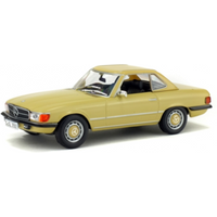 SOLIDO 421436340 1:43 Mercedes-Benz 350SL, beige, 1971 von SOLIDO