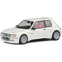 SOLIDO 421436880 1:43 Peugeot 205 DIMMA weiß von SOLIDO