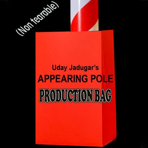 Appearing Pole Bag RED (Gimmicked/No Tear) by Uday Jadugar von SOLOMAGIA