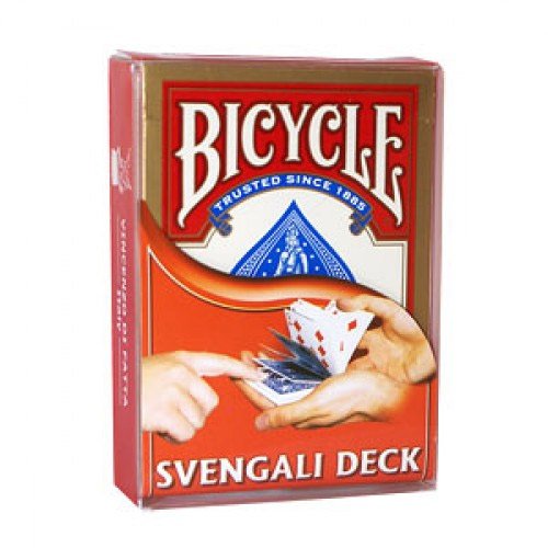 SOLOMAGIA Bicycle Svengali Deck - Red - Bicycle Tricks - Zaubertricks und Magie von SOLOMAGIA