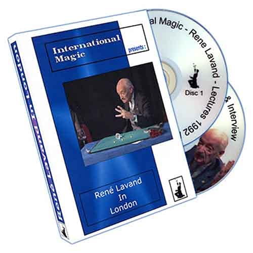 SOLOMAGIA Rene Lavand in London by International Magic - DVD - DVD and Didactis - Zaubertricks und Props von SOLOMAGIA