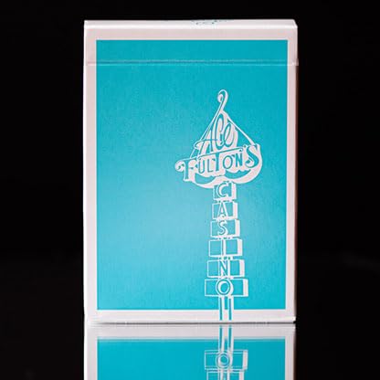 SOLOMAGIA Ace Fulton's Casino: Miami Vice Blue Playing Cards von SOLOMAGIA