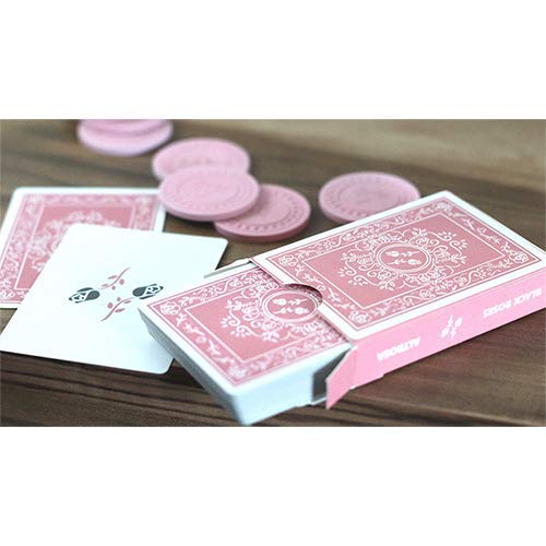 SOLOMAGIA Black Roses Altrosa Playing Cards von SOLOMAGIA