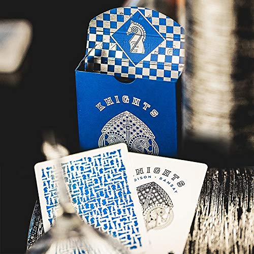 SOLOMAGIA Blue Knights Playing Cards von SOLOMAGIA