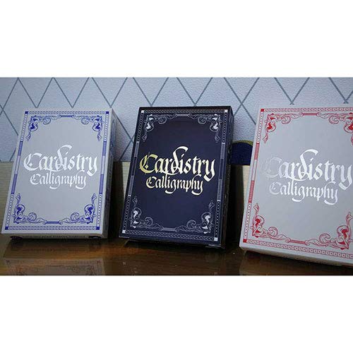 SOLOMAGIA Cardistry x Calligraphy Golden Foil Limited Edition Playing Cards von SOLOMAGIA