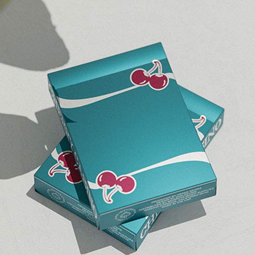 SOLOMAGIA Cherry Casino (Tropicana Teal) Playing Cards by Pure Imagination Projects von SOLOMAGIA