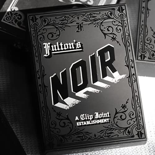 SOLOMAGIA Fulton's Noir Playing Cards by Dan & Dave von SOLOMAGIA