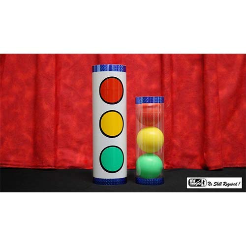 SOLOMAGIA Joker Ball and Tube (Small) by Mr. Magic - Magic with Balls - Zaubertricks und Props von SOLOMAGIA