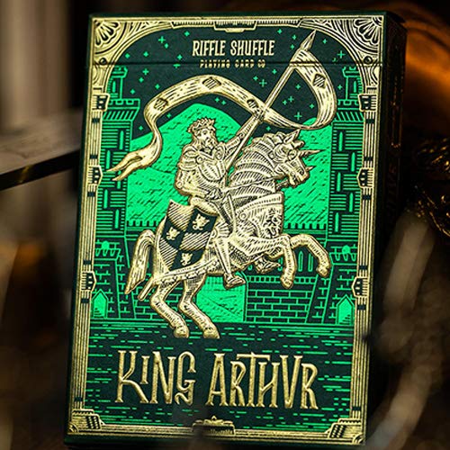 SOLOMAGIA King Arthur (Emerald Saga) Playing Cards by Riffle Shuffle von SOLOMAGIA