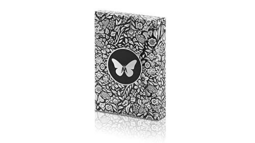 SOLOMAGIA Limited Edition Butterfly Playing Cards (Black and White) by Ondrej Psenicka von SOLOMAGIA