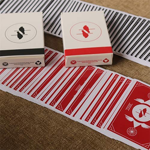 SOLOMAGIA Limited Edition Wings V2 Marked Playing Cards (Red/Bridge Size) von SOLOMAGIA