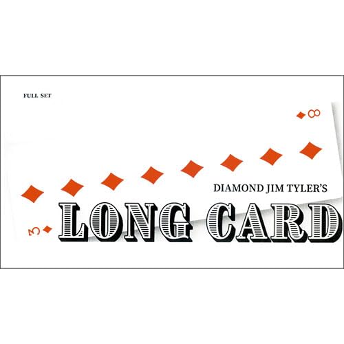 SOLOMAGIA Long Card (Set) by Diamond Jim Tyler von SOLOMAGIA