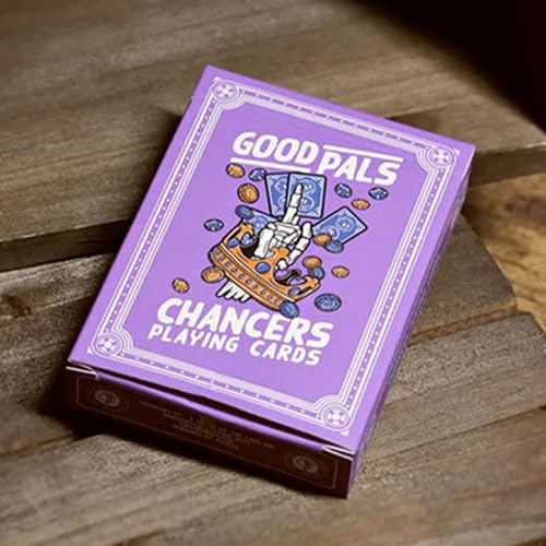 SOLOMAGIA Magenta Chancers Spielkarten von Good Pals von SOLOMAGIA