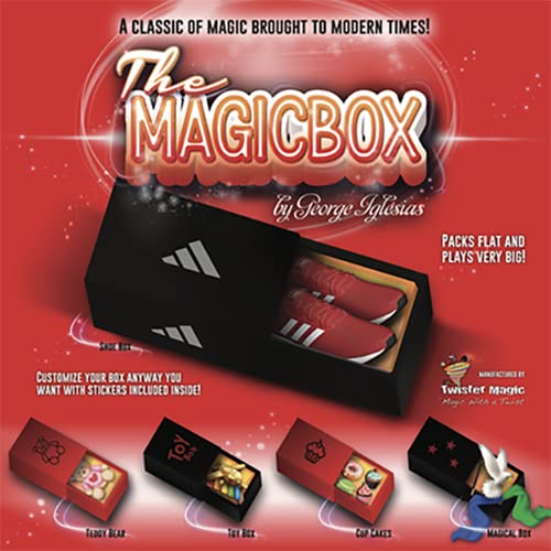 SOLOMAGIA Magic Box Black Large by George Iglesias and Twister Magic von SOLOMAGIA