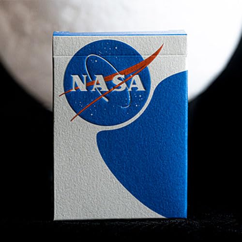 SOLOMAGIA NASA Foil Meatball Logo Playing Cards von SOLOMAGIA