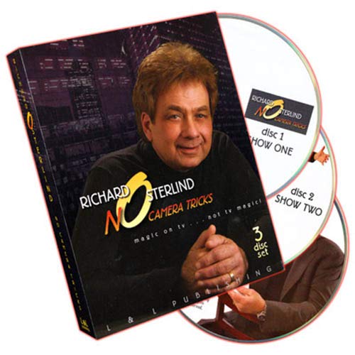 SOLOMAGIA No Camera Tricks (3 DVD Set) by Richard Osterlind - DVD - DVD and Didactics - Zaubertricks und Props von SOLOMAGIA