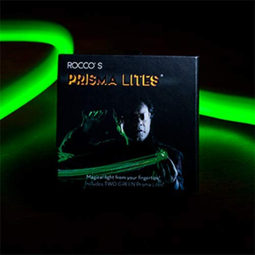 SOLOMAGIA Rocco's SUPER Bright Prisma Lites Pair (Green) - Stage Magic - Zaubertricks und Props von SOLOMAGIA