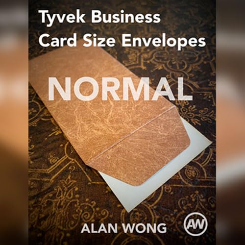 SOLOMAGIA Tyvek Business Card Size Envelopes (10 pk.) by Alan Wong von SOLOMAGIA