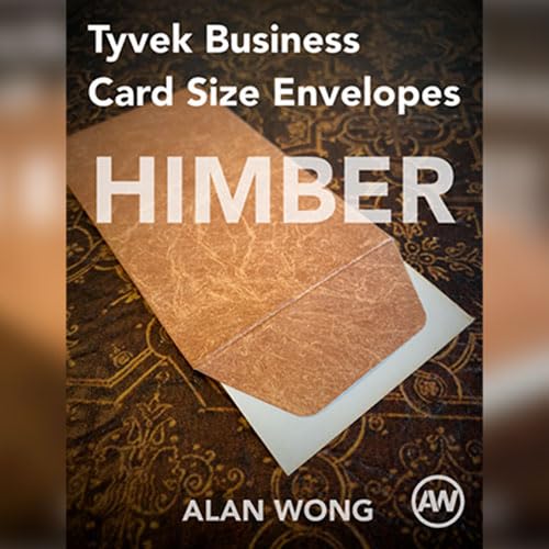 SOLOMAGIA Tyvek Business Card Size Himber Envelopes (10 pk.) by Alan Wong von SOLOMAGIA