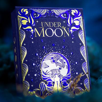 SOLOMAGIA Under The Moon (Midnight Blue) Playing Cards von SOLOMAGIA