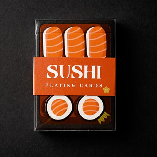 Sushi (Salmon Nigiri) Playing Cards by BAOBAO Restaurant von SOLOMAGIA