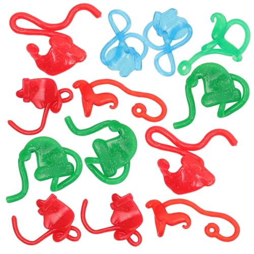 SOLUSTRE 18 Stück Teiliges Stretch Weihnachts Party Mitgebsel Dehnbar Biegbar Kletterspielzeug für Stressabbau und Spaß Weihnachten SOLUSTRE 18 Stück Teiliges Stretch Weihnachts Party Mitgebsel Dehnbar Biegbar Kletterspielzeug für Stressabbau und Spaß Weihnachten von SOLUSTRE