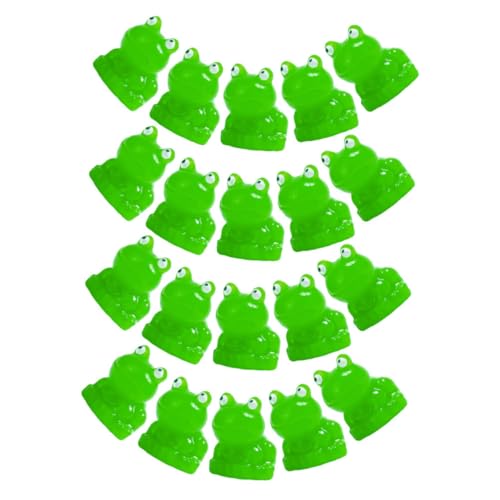 SOLUSTRE 20 Stück Teiliges Mini Harz Frosch Figuren Wasserfest Lebensecht Farbenfroh Miniatur Frosch Dekoration für Mikro Landschaft Garten DIY Terrarium Basteln SOLUSTRE 20 Stück Teiliges Mini Harz Frosch Figuren Wasserfest Lebensecht Farbenfroh Miniatur Frosch Dekoration für Mikro Landschaft Garten DIY Terrarium Basteln von SOLUSTRE