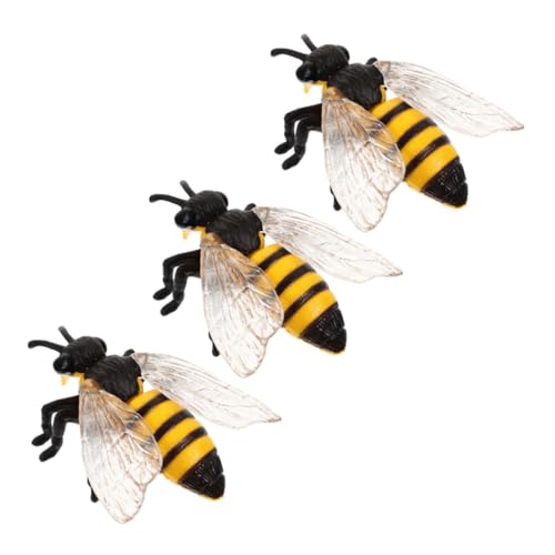 SOLUSTRE 3 Stück Realistische Bienen Figuren Tiermodell für Lernspielzeug Naturkunde Basteln Geburtstagsdeko Pädagogisch Fördernd SOLUSTRE 3 Stück Realistische Bienen Figuren Tiermodell für Lernspielzeug Naturkunde Basteln Geburtstagsdeko Pädagogisch Fördernd von SOLUSTRE