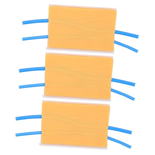 SOLUSTRE 3St Praxismodul arm armschlaufe Venenübungsmodul Hautmodul Simulationsmodell Venenpunktionsinjektionsmodell menschliches Hautmodell aus Silikon Kieselgel von SOLUSTRE