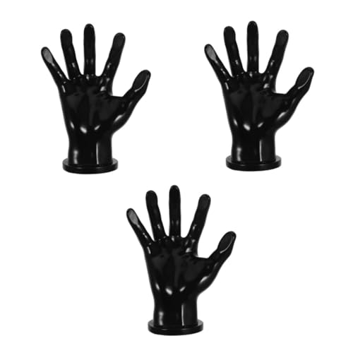 SOLUSTRE 3st Dekorationsständer Kugel Wandhalterung Basketballständer Für Bälle Schmuckständer Wandmontierter Basketballständer Kugelhalter Für Die Wand Armbandanzeige Kugelregal Pvc Black von SOLUSTRE