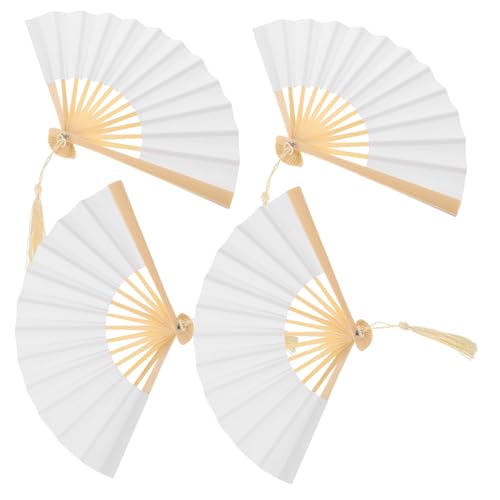 SOLUSTRE 4 Stück Teiliges Mini faltfächer aus Papier Handlicher Kompakter Handventilator für Puppen DIY Bastelbedarf Tragbar Modisch und Dekorativ für Puppenzubehör und Partydeko SOLUSTRE 4 Stück Teiliges Mini faltfächer aus Papier Handlicher Kompakter Handventilator für Puppen DIY Bastelbedarf Tragbar Modisch und Dekorativ für Puppenzubehör und Partydeko von SOLUSTRE
